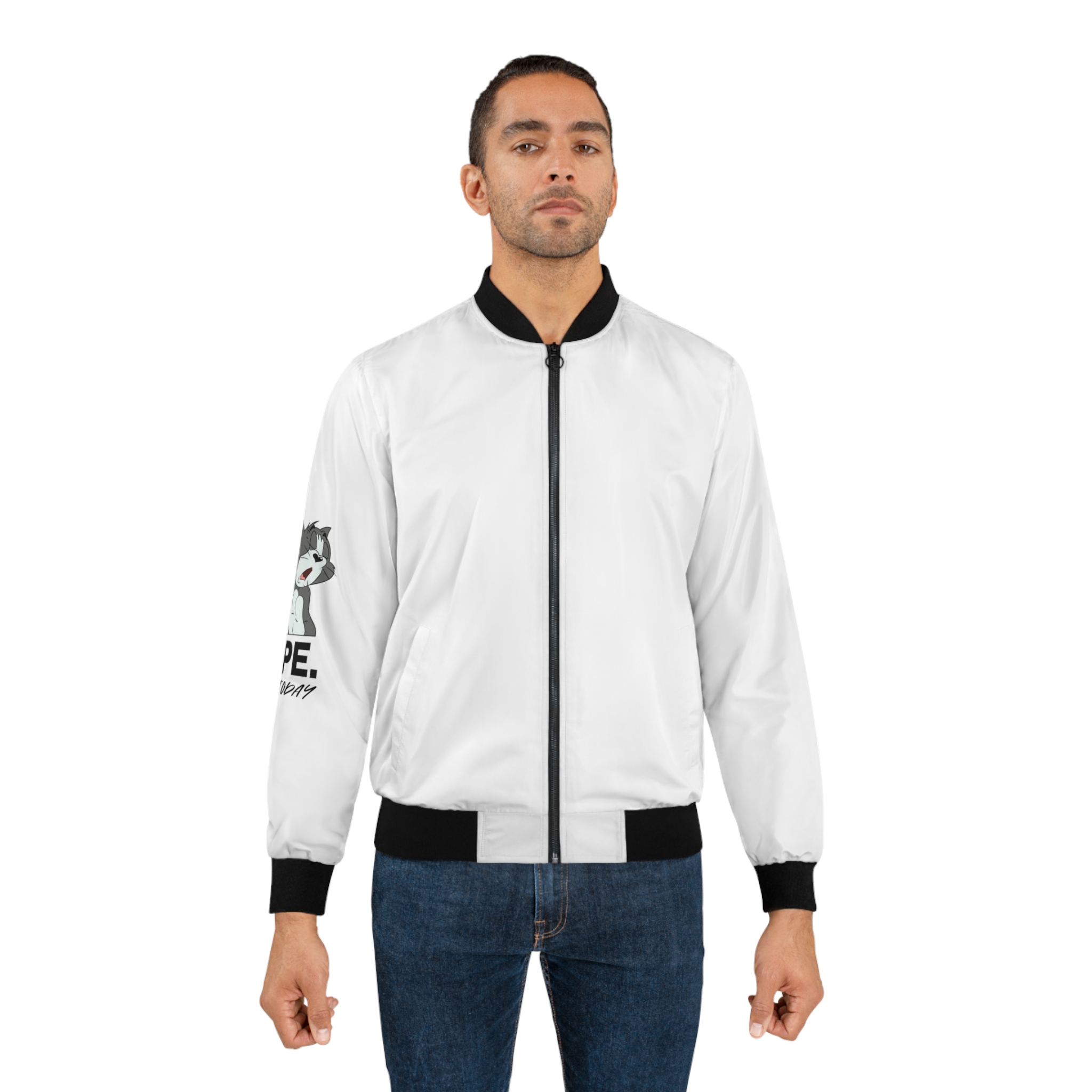 Cool Men's Bomber Jacket - Stylish Flight Jacket for Trendy Guys, Vintage Fashion, Casual Wear, Street Style, and Gift Ideas
