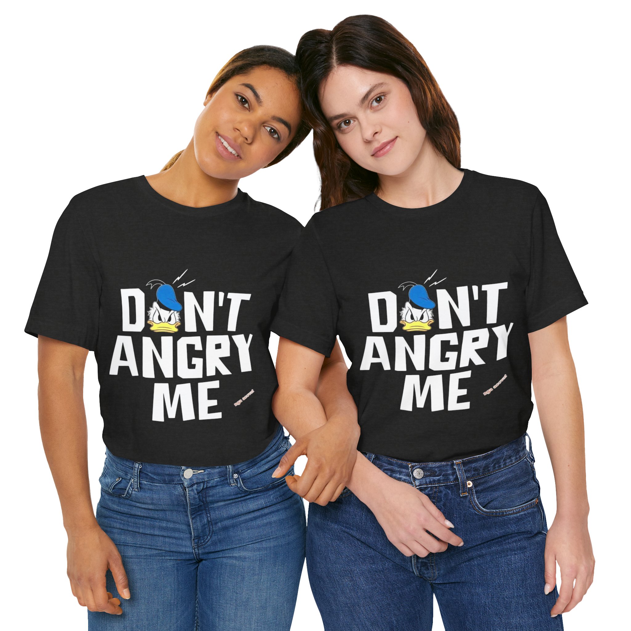 Funny Unisex Tee - "DON'T ANGRY ME" Graphic Shirt, Casual Wear, Gift for Friends, Humor T-Shirt, Everyday Comfort