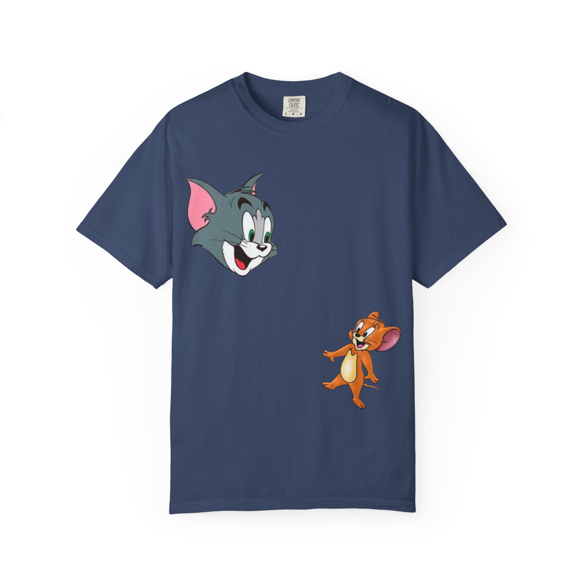 Tom and Jerry Unisex T-Shirt, Cartoon Tee, Gift for Kids, Funny Apparel, Casual Wear, Birthday Gift, Family Reunion Shirt